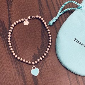 Tiffany & Co. Mini heart tag bracelet
